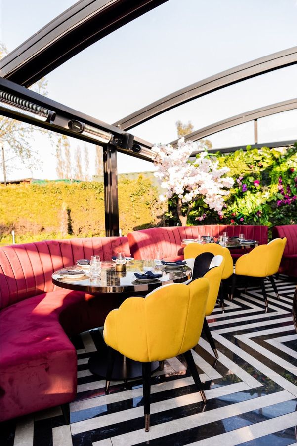 Garden terrace at Array